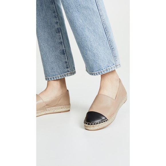 Sam Edelman Shoes - Sam Edelman Tan & Black Krissy Espadrilles